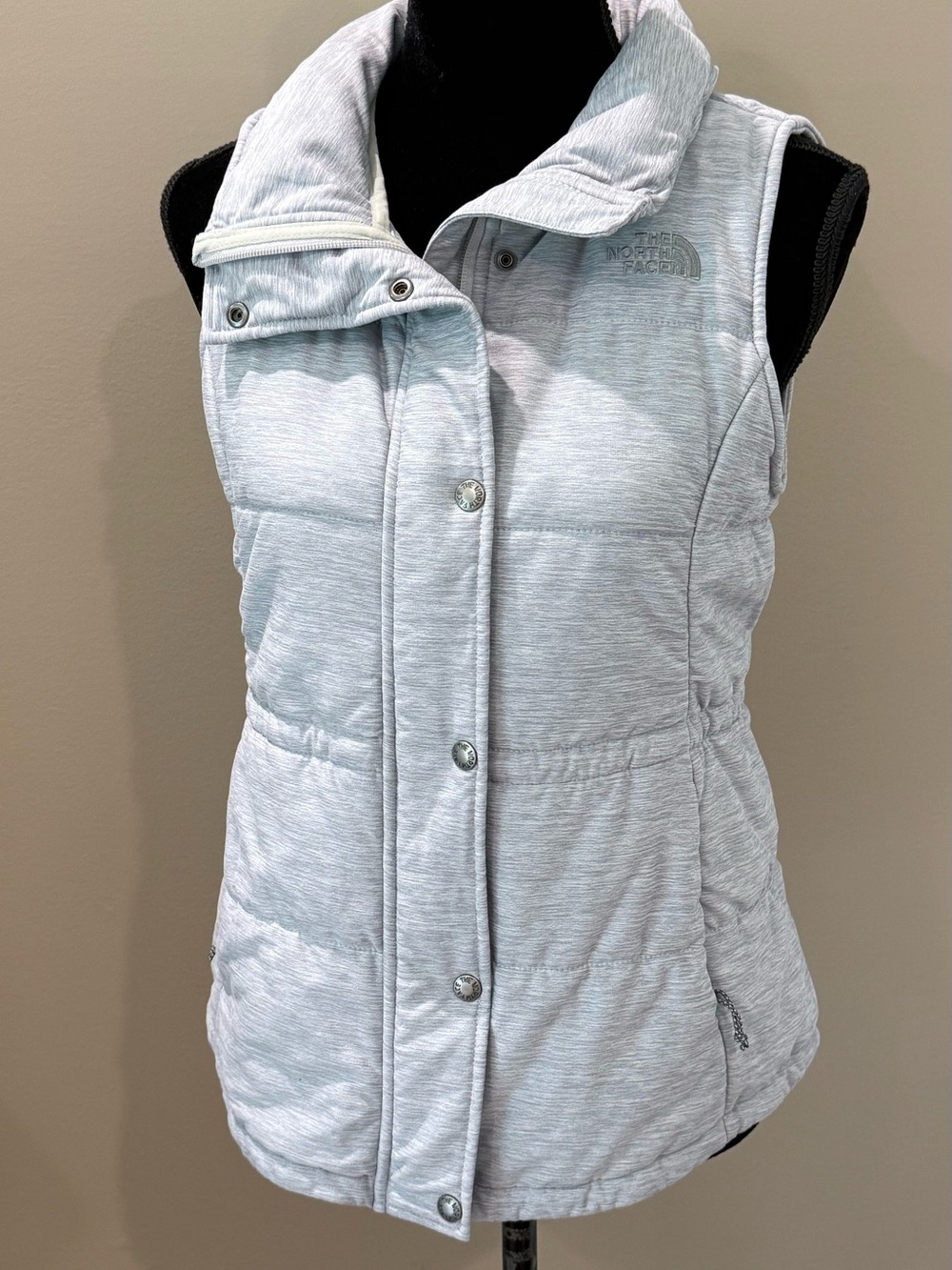 Women’s THE NORTH FACE Pseuido light grey vest- Size small - Picture 2 of 7